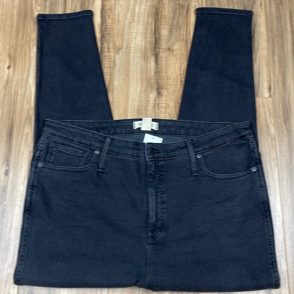 Madewell 10” High-Rise Skinny Jeans in Starkey Wash, Size 35